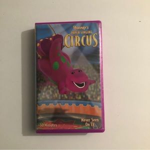 Lyrics Studios Barney’s Super Singing Circus VHS